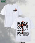 ISAIAH 54:17 TEE white