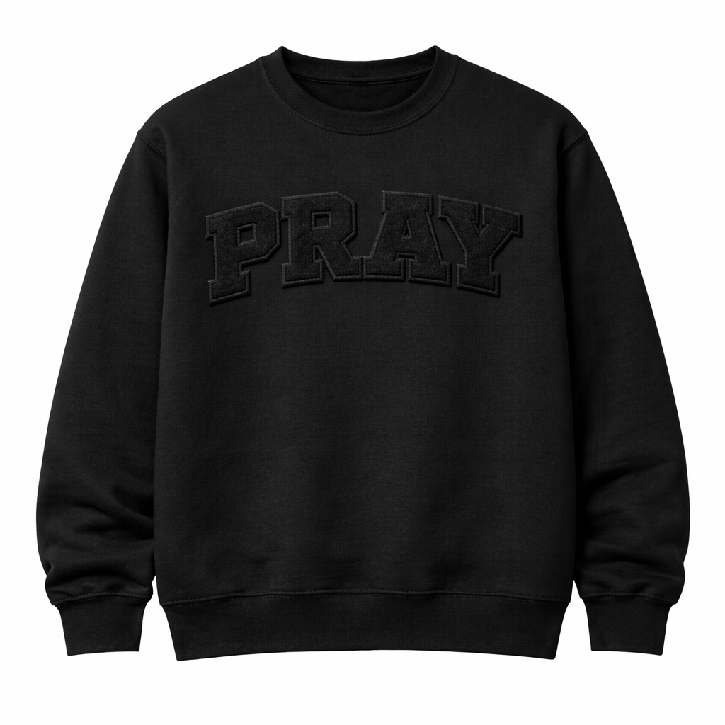 Pray Crew neck